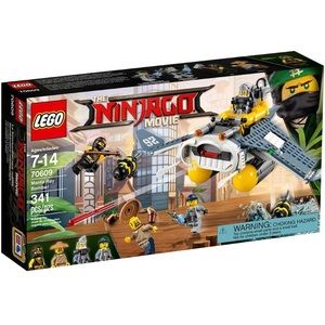 NEW Lego Ninjago 70609 Manta Ray Bomber Retired Sealed Cole Shen-Li Boat